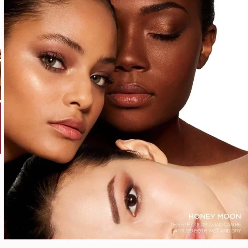 TOM FORD EYESHADOW QUAD 04 HONEYMOON LUXURY DESIGNER PEACH SAND PLUM PURPLE BNIB